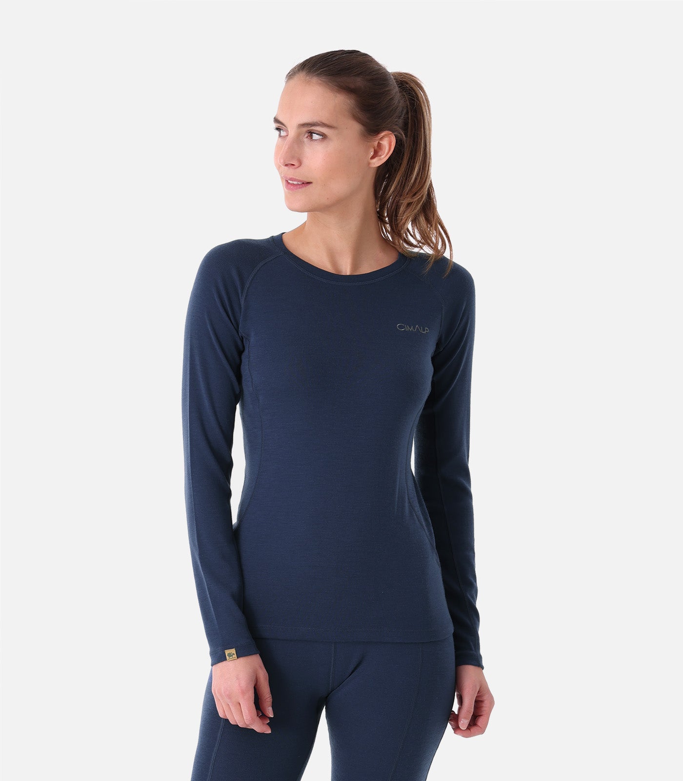 cimalp-wool-top-150-f-sous-v-tement-thermique-noir image 1