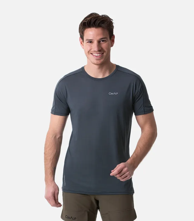cimalp-eiger-2-h-t-shirt-trail-homme-vert-canard-upf40 image 1