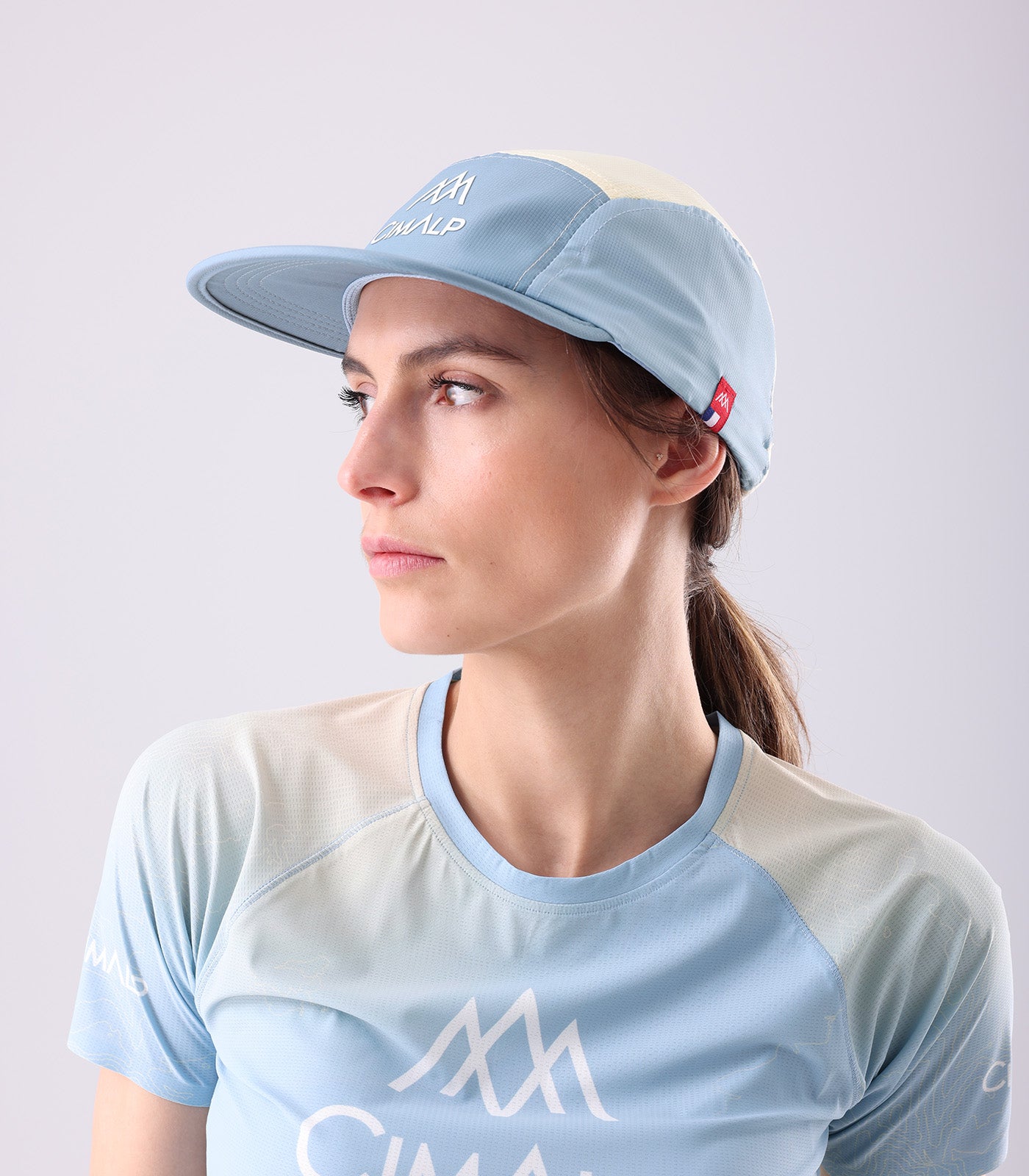 cimalp-5-panel-cap-team-casquette-trail-jaune-l-g-re image 3