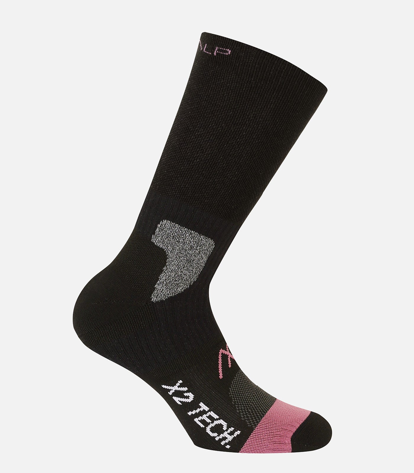 cimalp-x2-long-chaussettes-randonn-e-anti-ampoules-gris image 2