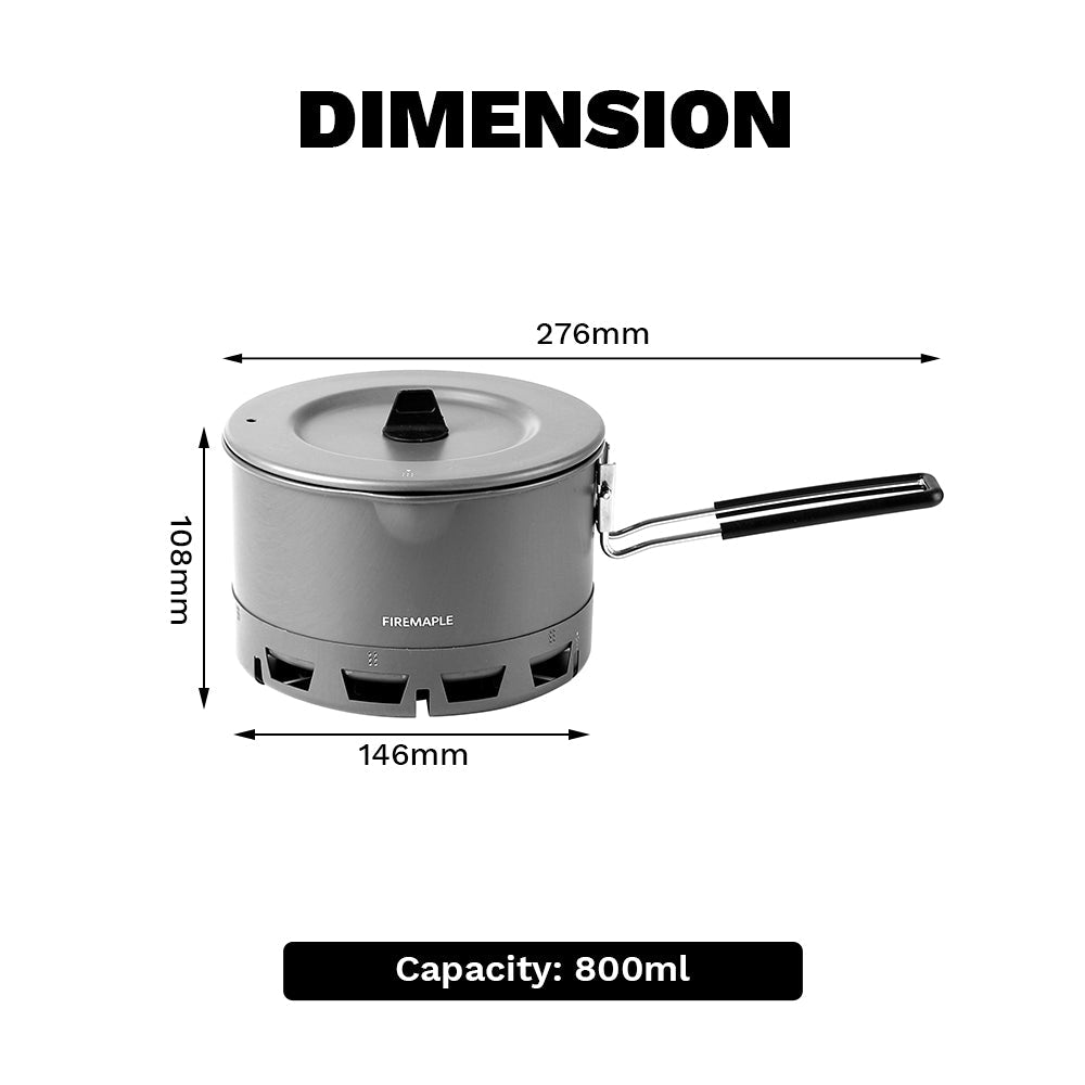 firemaple-petrel-800ml-popote-ramen-large image 3
