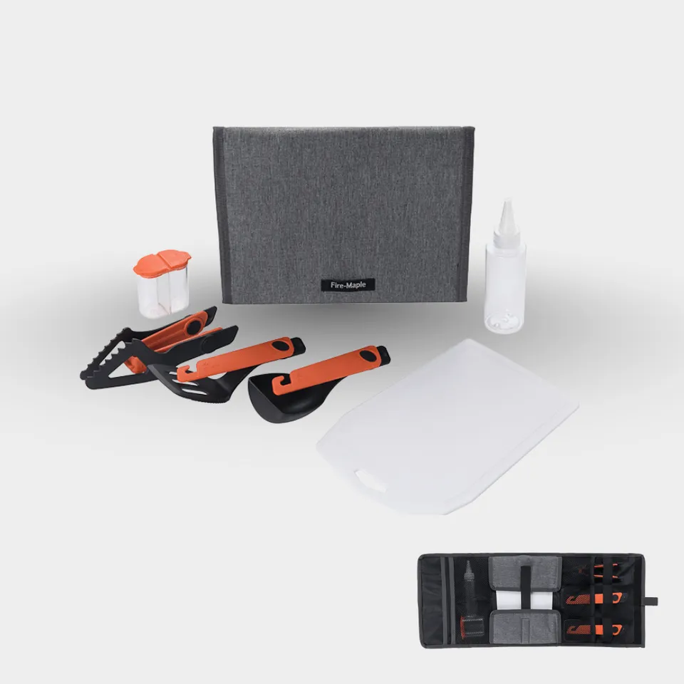 firemaple-chef-camp-set-ustensiles-cuisine-7-pi-ces image 1