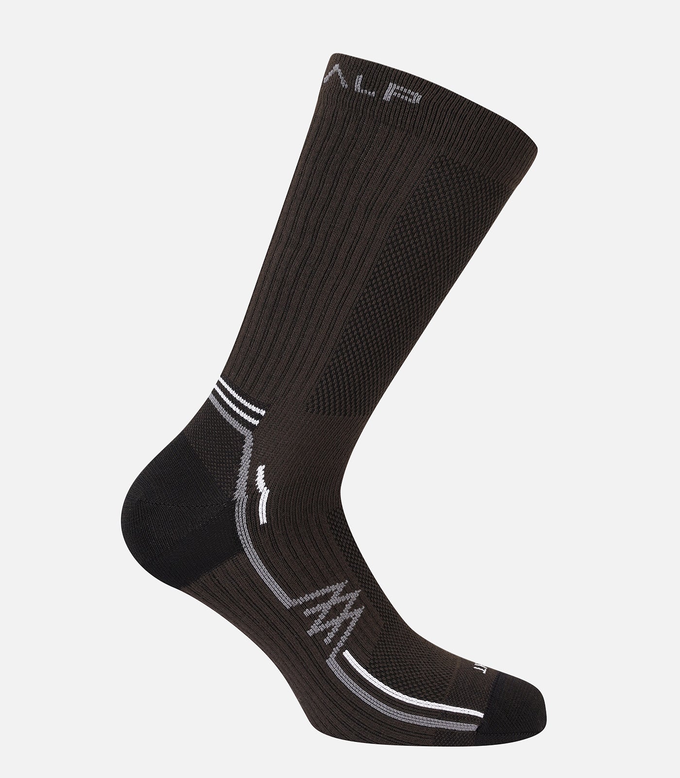 cimalp-run-light-3-chaussettes-trail-gris-coolmax-cordura image 2