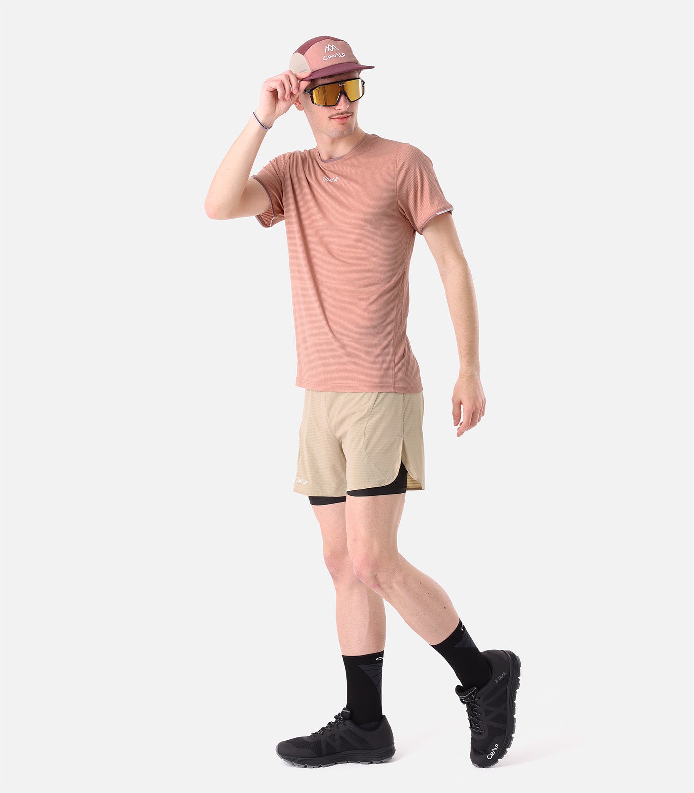 cimalp-lavaredo-2-h-short-trail-homme-2-en-1-noir image 5