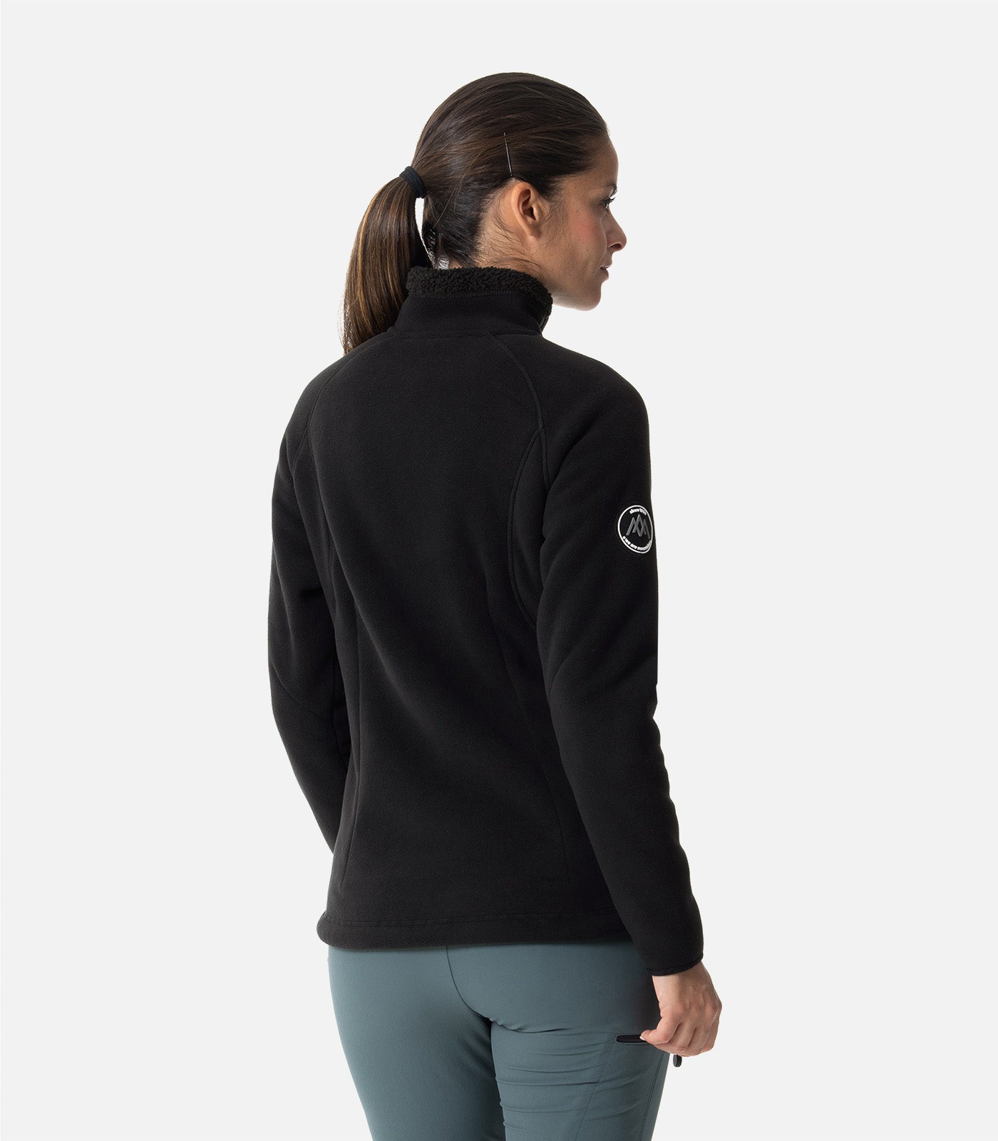 cimalp-norvege-6-f-polaire-chaude-vert-fonc-femme image 4