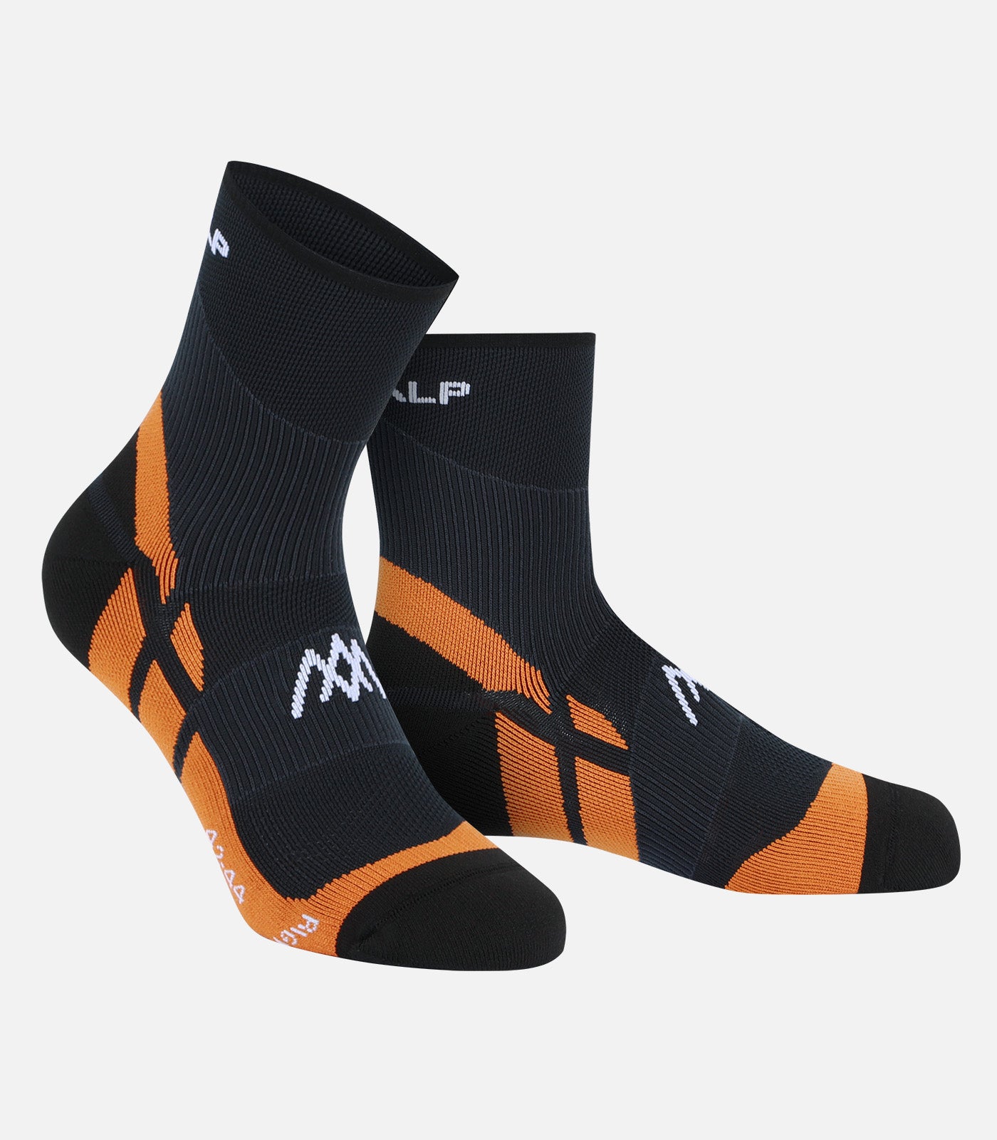 cimalp-trail-mid-chaussettes-trail-noir-orange-39-41 image 7