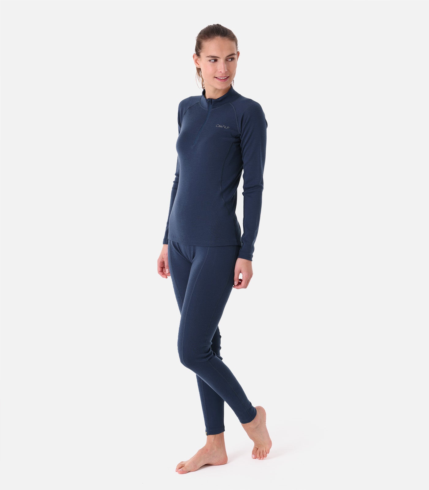 cimalp-wool-zip-200-f-sous-v-tement-m-rinos-noir image 3
