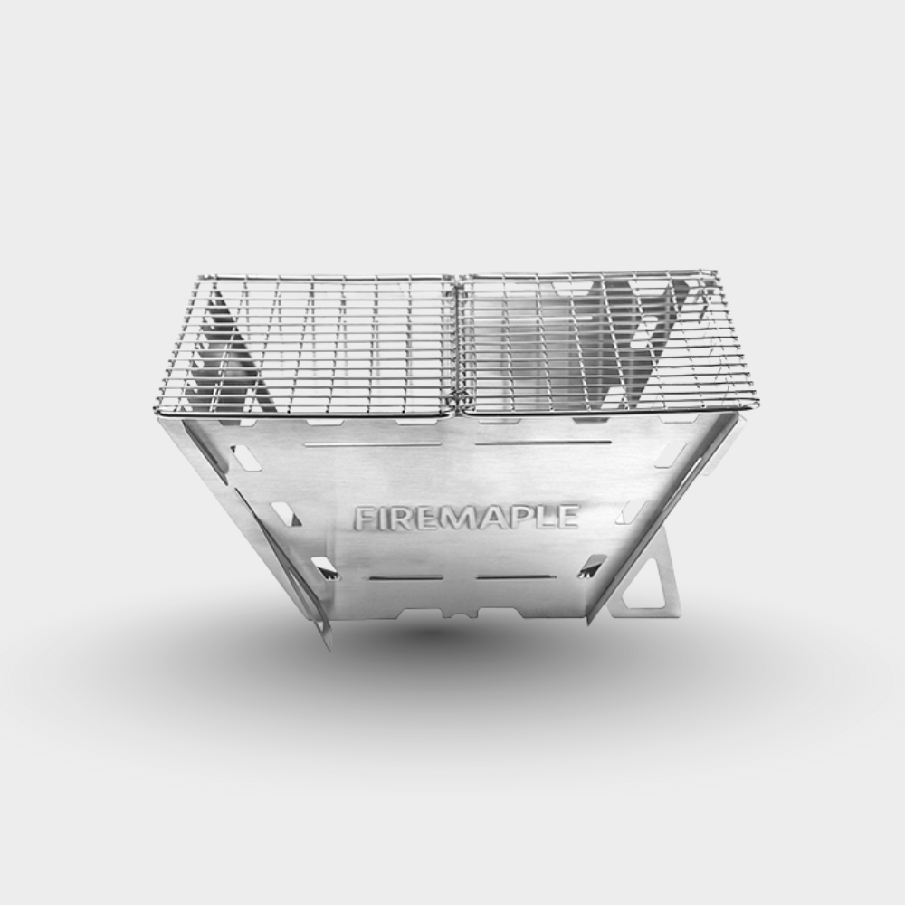 firemaple-maverick-r-chaud-bois-carr-pliable-inox-housse image 1