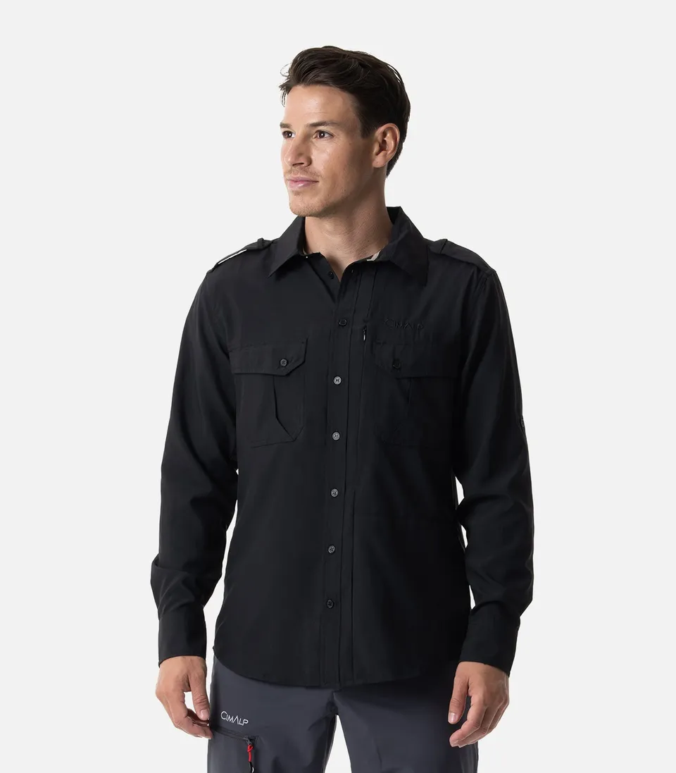 cimalp-acapulco-3-h-chemise-randonn-e-anthracite-anti-moustiques image 1