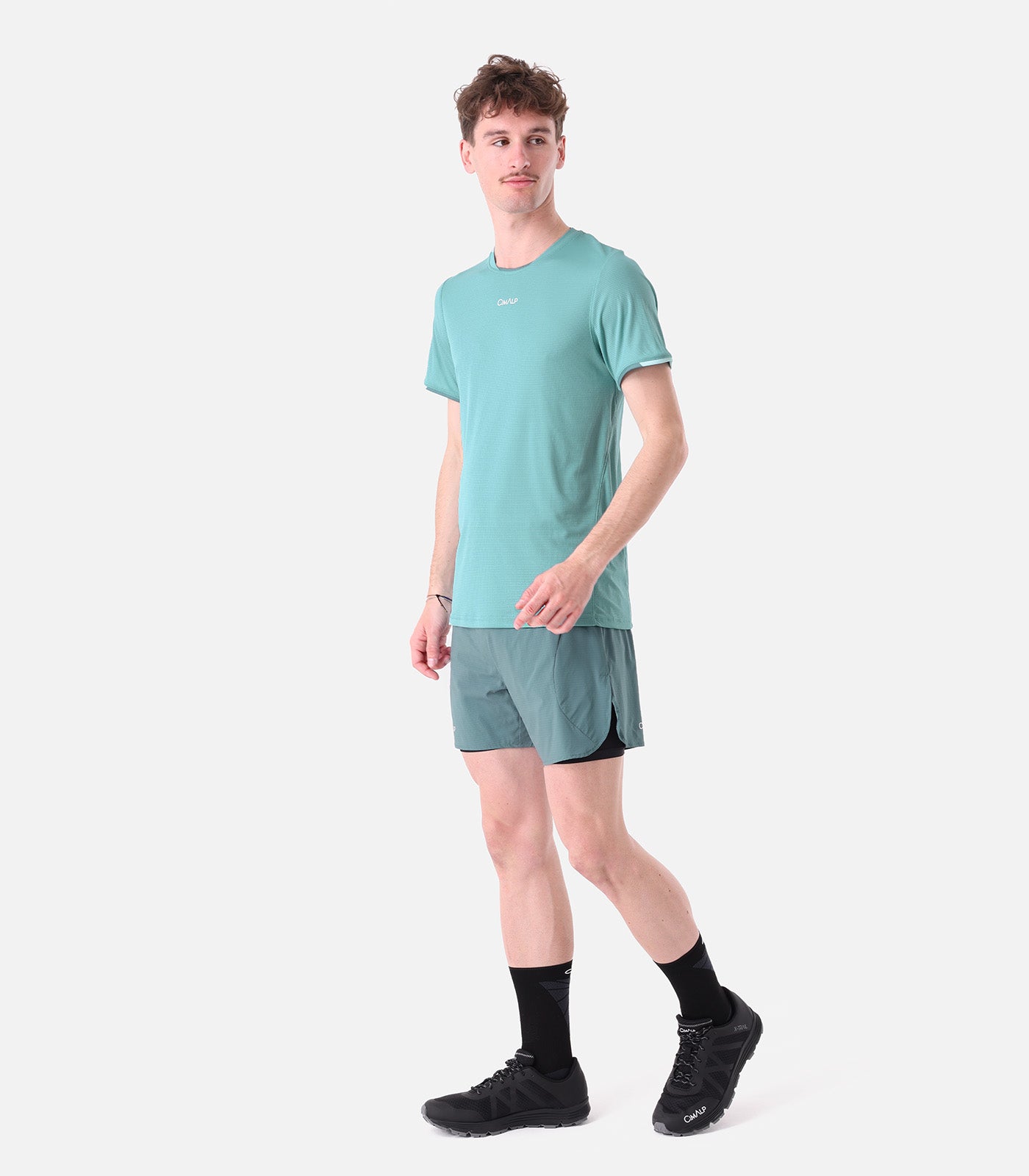 cimalp-lavaredo-2-h-short-trail-homme-2-en-1-noir image 2