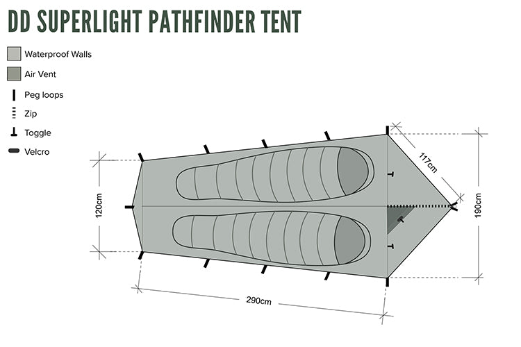 dd-pathfinder-tente-superlight-2-places-3000mm-640g image 6