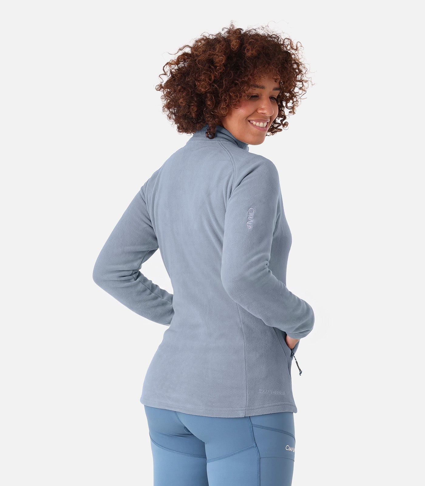 cimalp-freeze-5-polaire-femme-bleu-polyester-recycl image 4