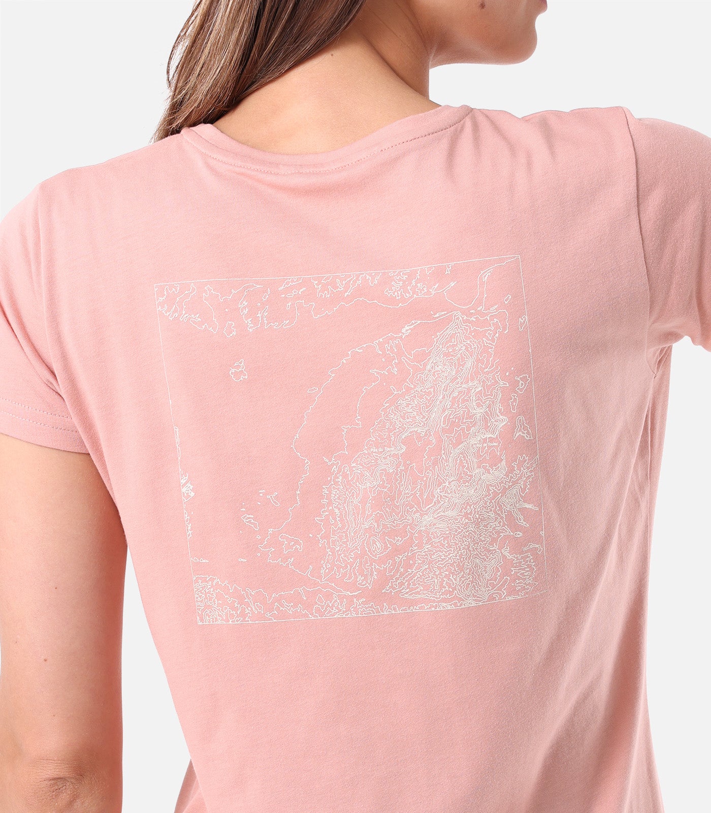 cimalp-map-3-t-shirt-rando-femme-rose-coton-upf-30 image 2