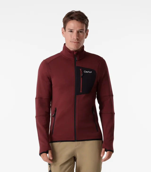 cimalp-brevent-2-h-veste-polaire-homme-marine-stretch image 1