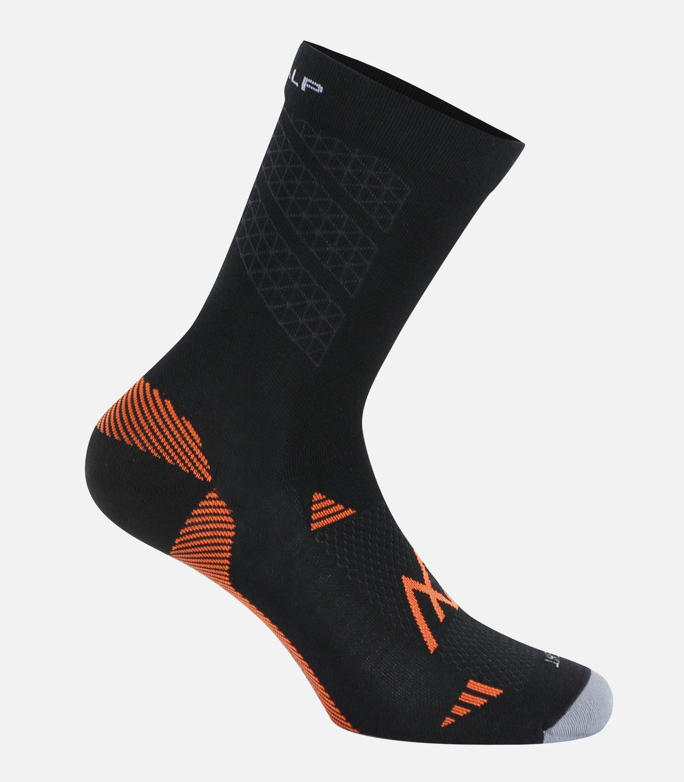 cimalp-run-high-chaussettes-trail-m-rinos-tige-haute-noir image 2