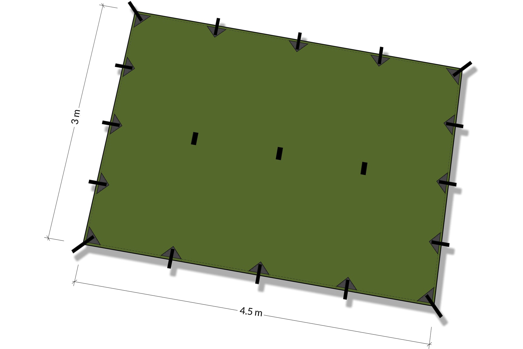 dd-hammocks-tarp-xl-b-che-hamac-4-5x3-m-vert-olive image 3
