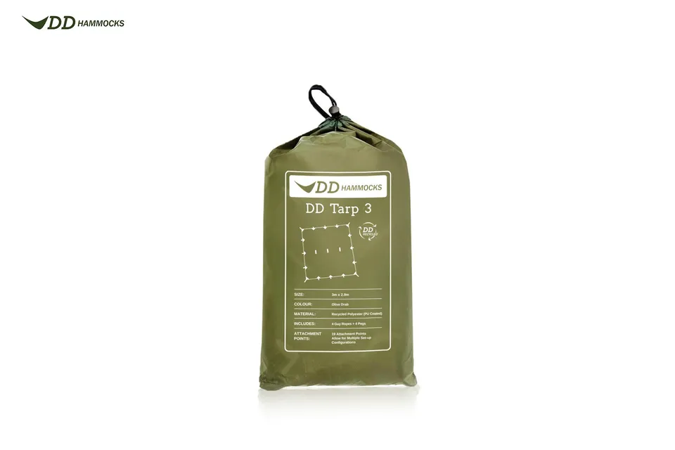 dd-hammocks-tarps-recycled-tarp-3-b-che-3x2-9m-olive image 1