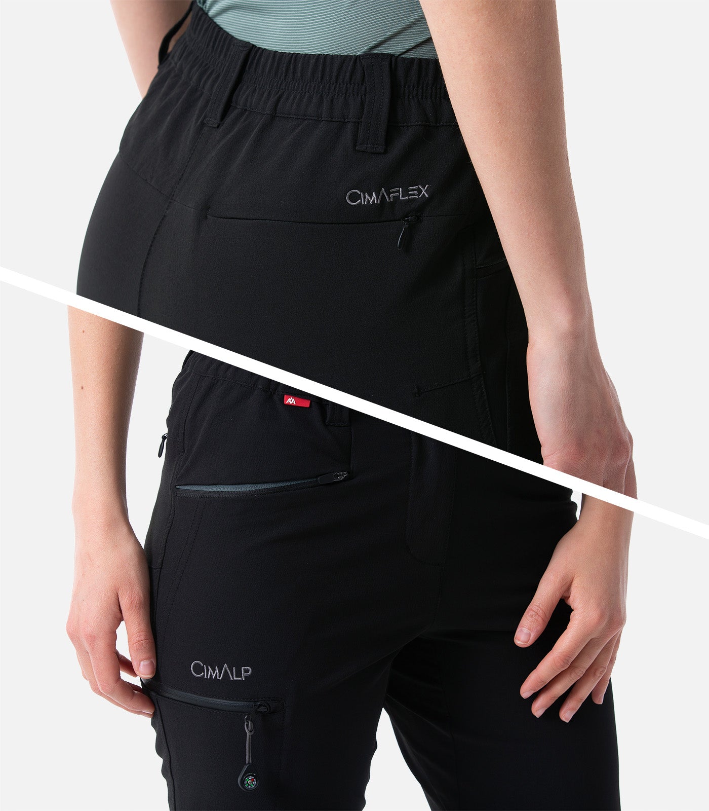 cimalp-balmaz-court-f-pantalon-randonn-e-femme-taille-courte image 5