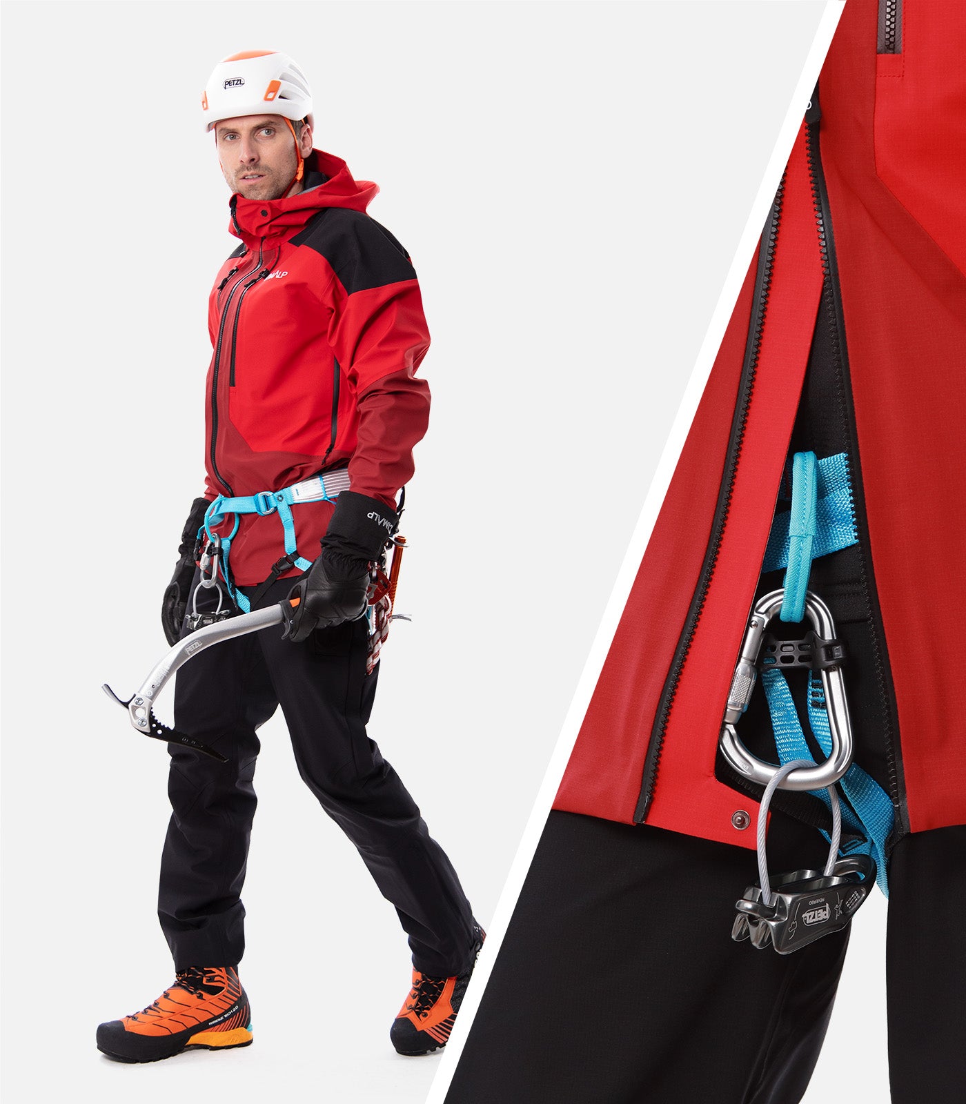 cimalp-guide-pro-h-veste-alpinisme-homme-rouge image 3