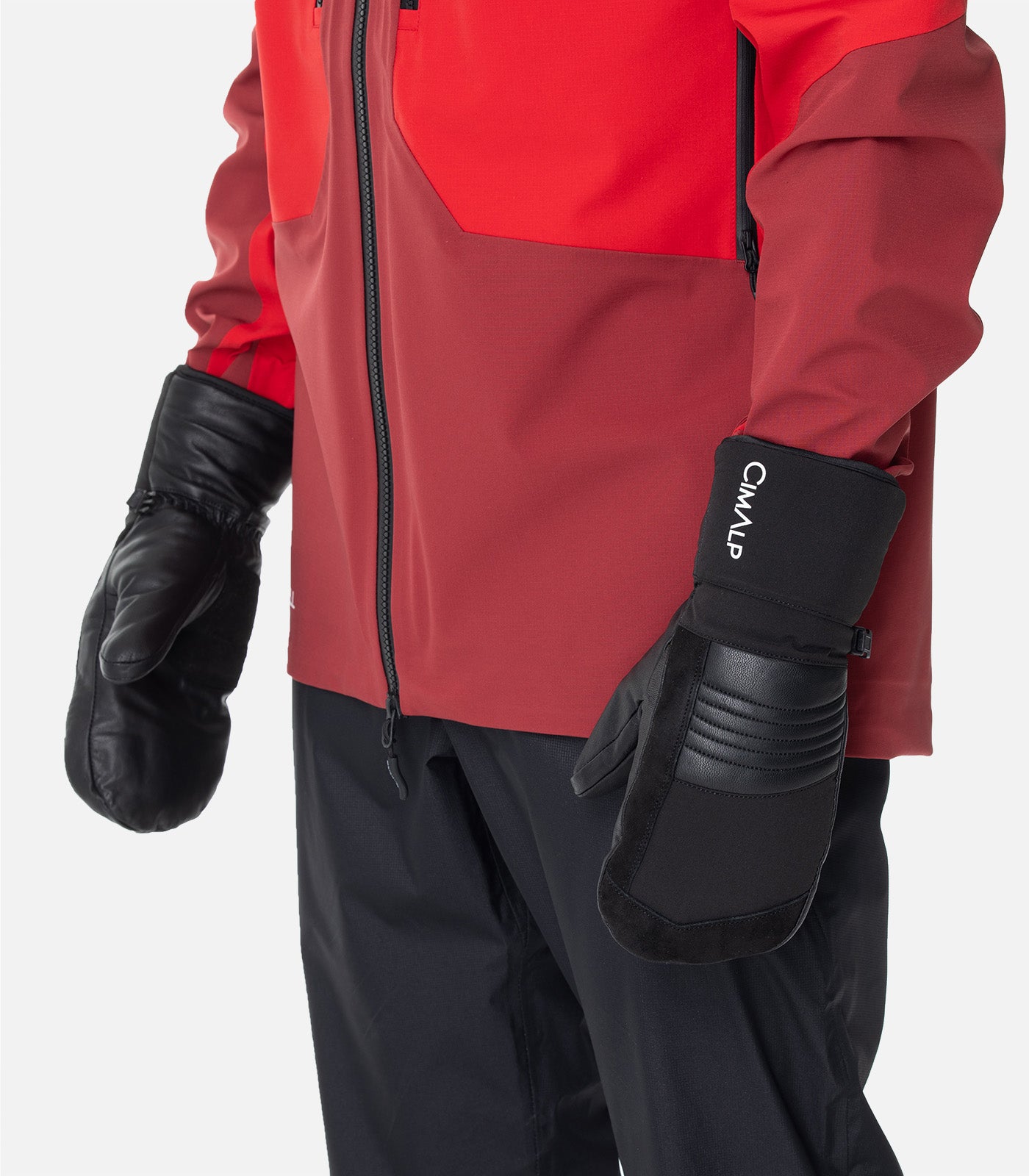 cimalp-ski-mitten-3-moufle-ski-noir-imperm-able image 3