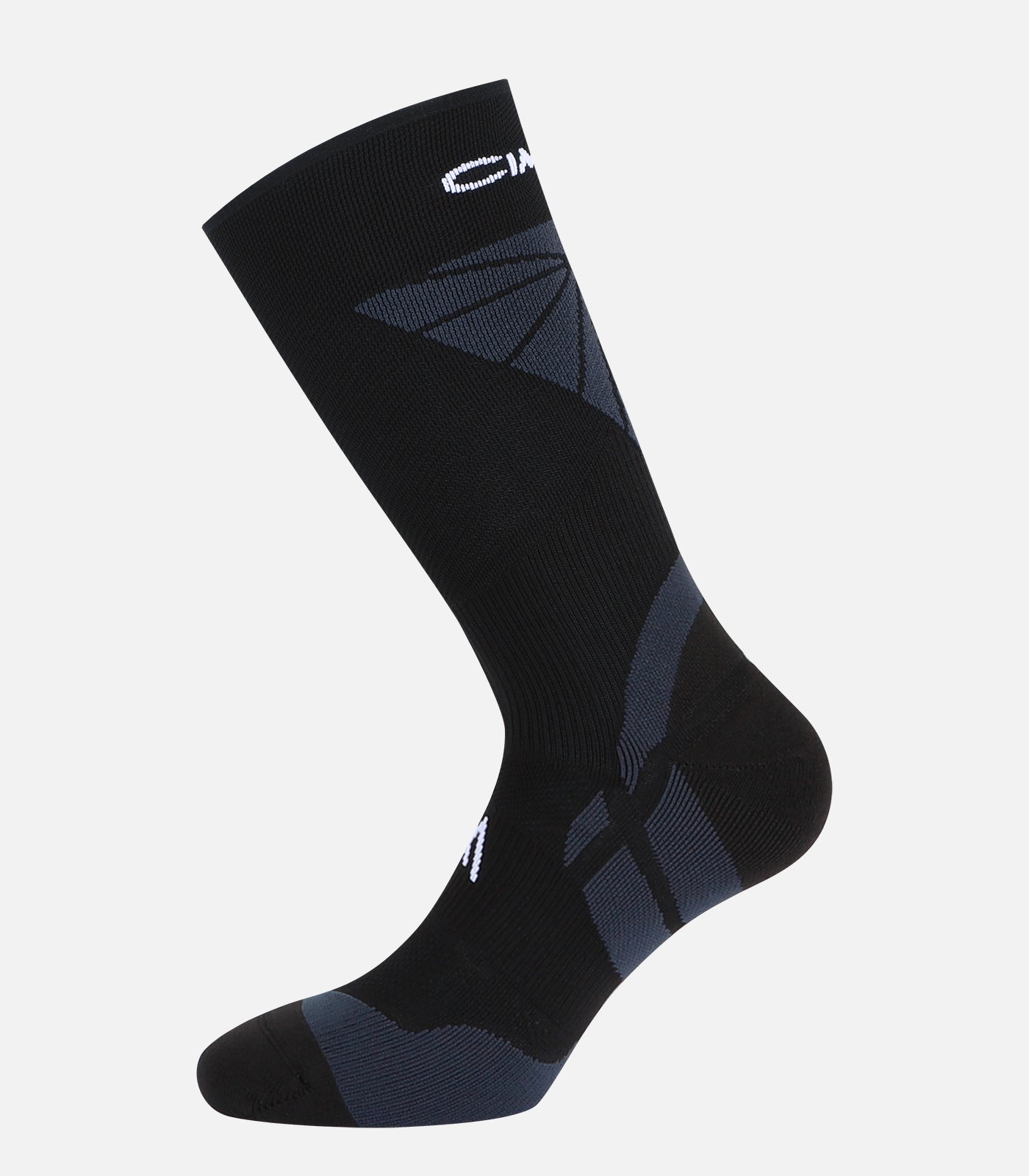 cimalp-trail-high-chaussettes-trail-marine-66g-maintien image 4