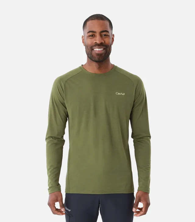 cimalp-charvin-3-h-t-shirt-rando-bordeaux-respirant image 1