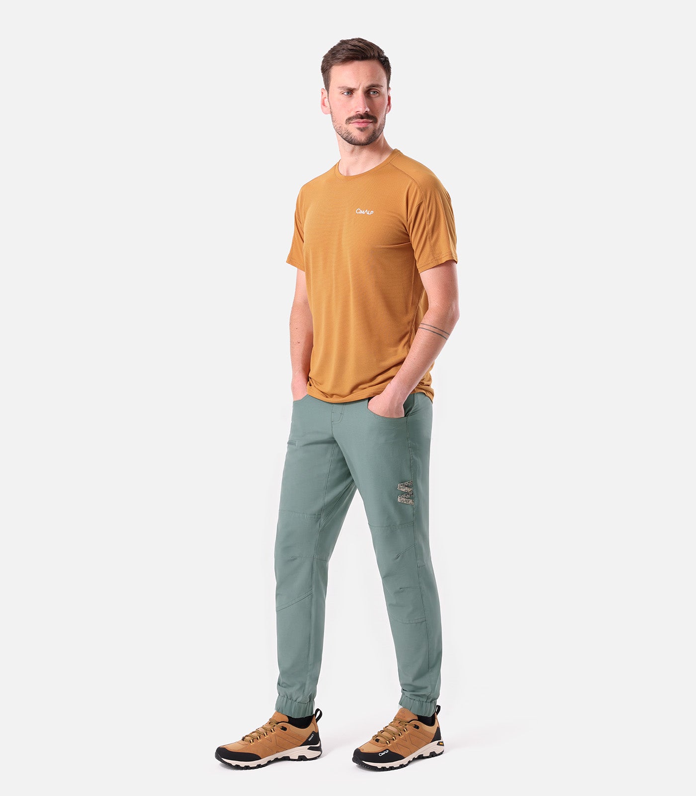 cimalp-orpierre-h-pantalon-escalade-gris-stretch image 2