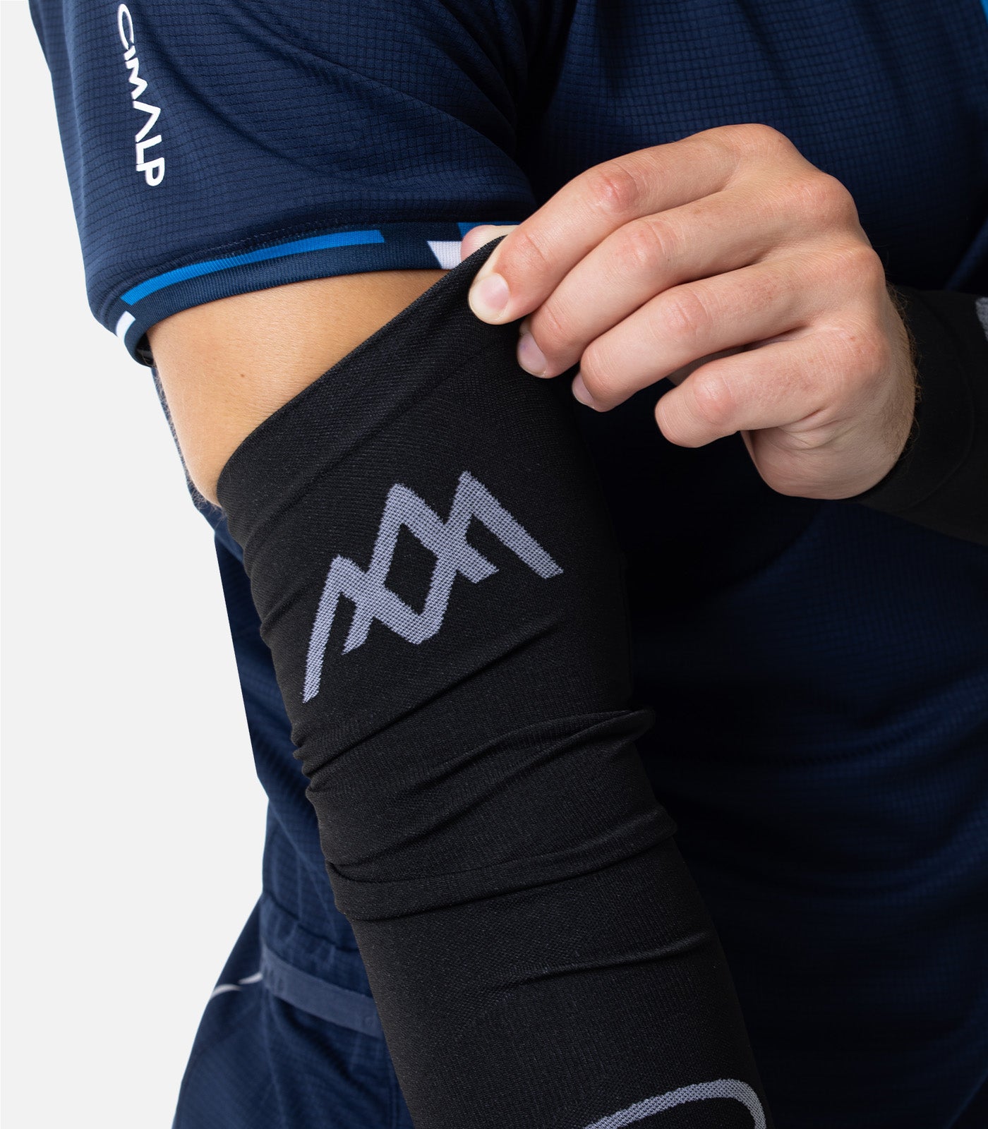 cimalp-run-sleeves-manchettes-trail-noir-thermiques image 4