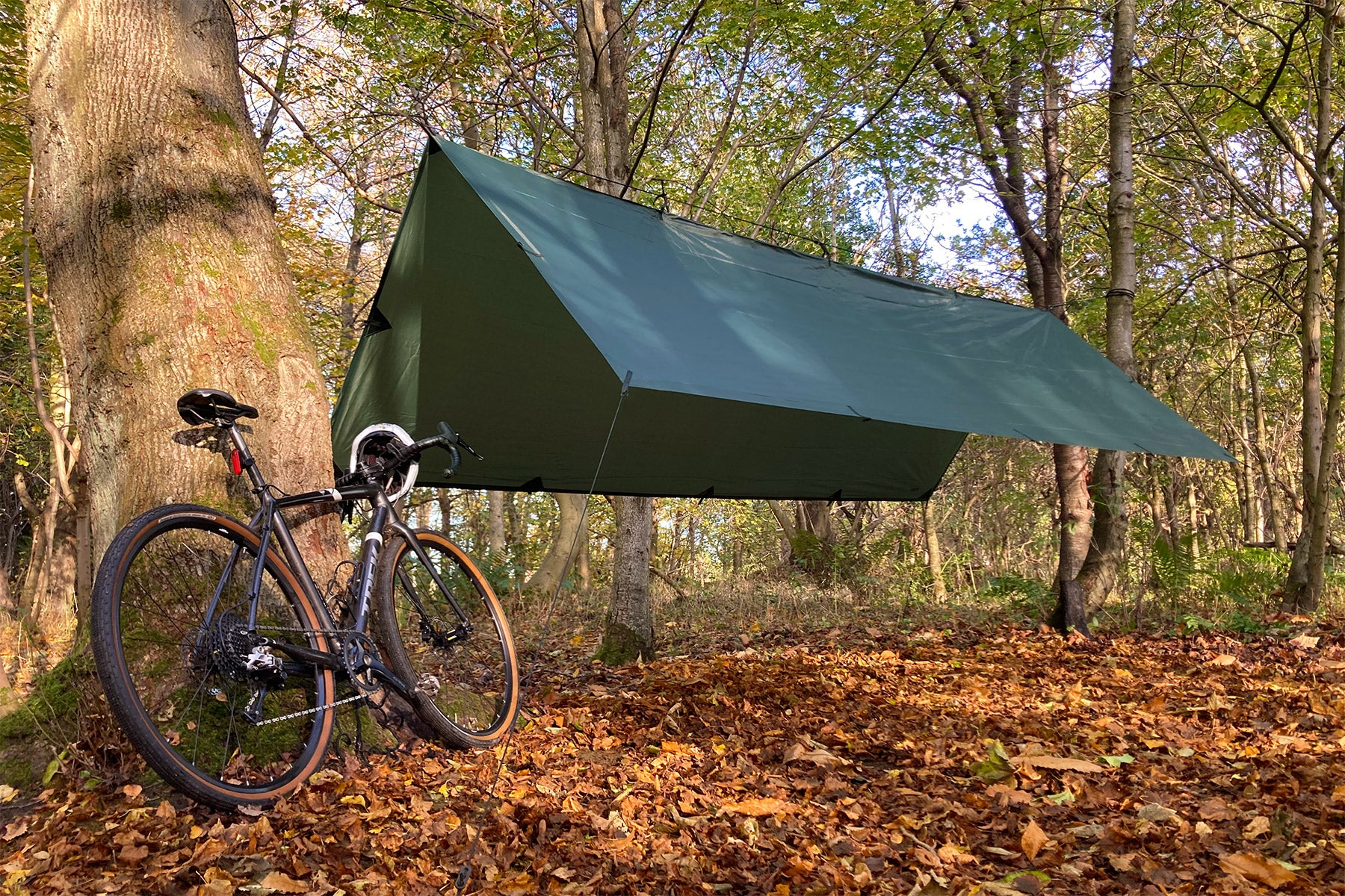 dd-hammocks-tarp-xl-b-che-hamac-4-5x3-m-vert-olive image 2