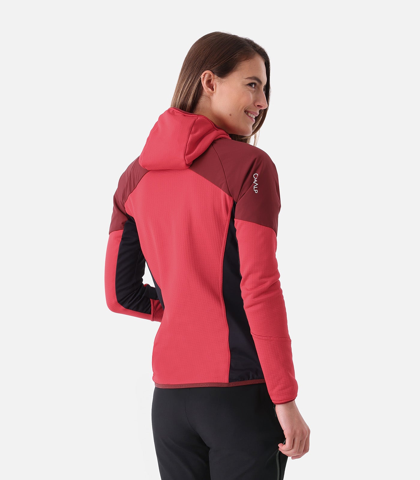 cimalp-bernina-2-f-polaire-primaloft-rouge-femme image 8