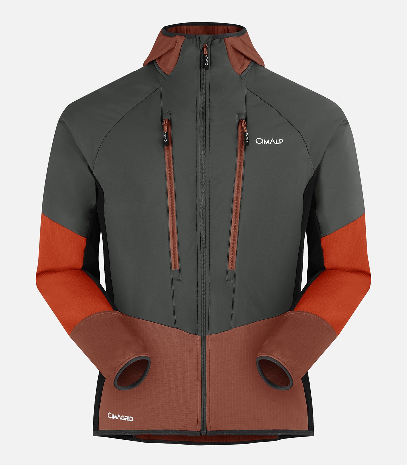 cimalp-baretti-2-h-polaire-homme-primaloft-olive image 2