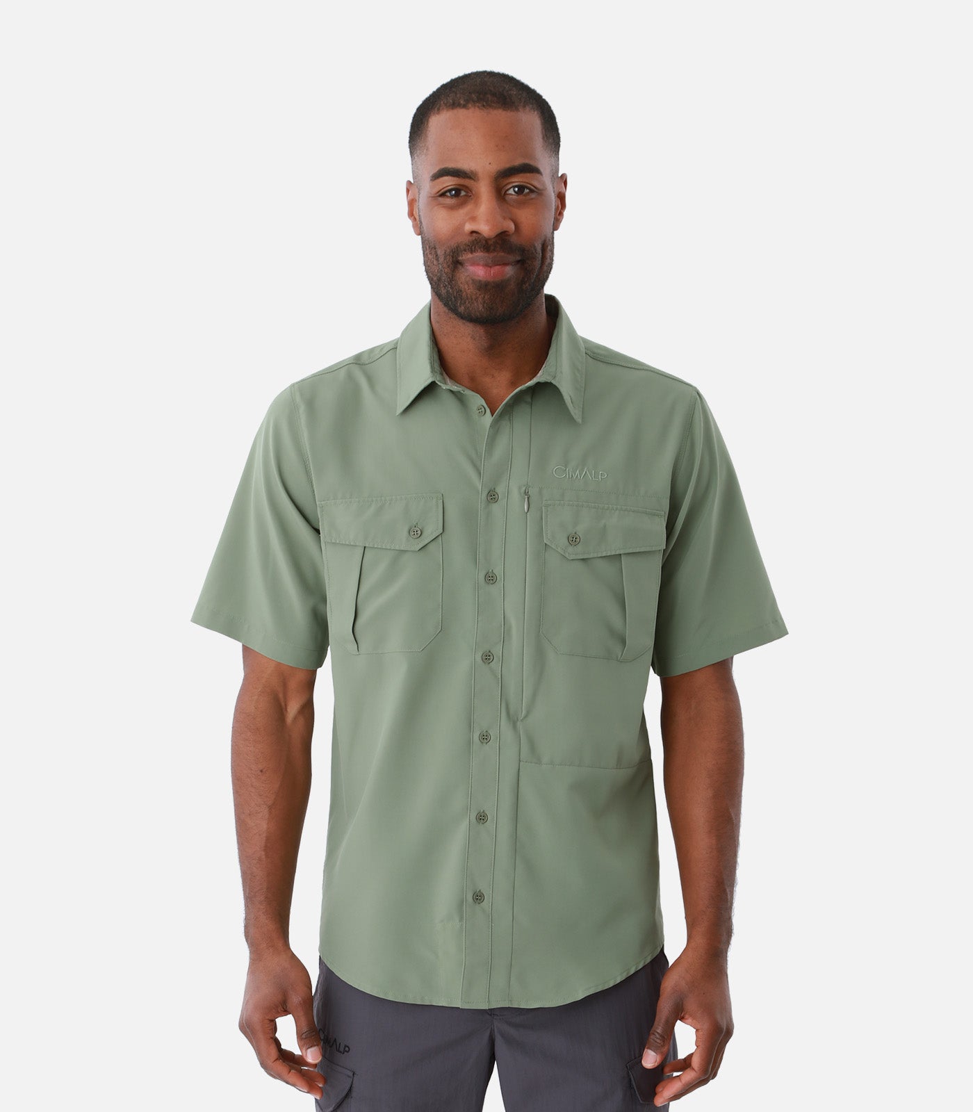cimalp-anton-5-chemise-rando-homme-verte-anti-insectes image 1
