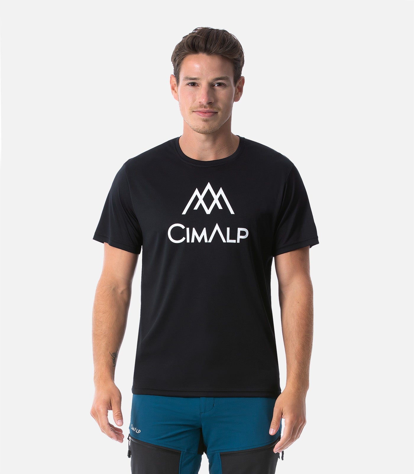 cimalp-impact-h-t-shirt-rando-homme-noir-recycl image 1