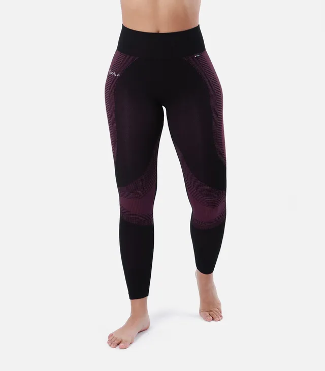 cimalp-strategic-pant-5-cale-on-thermique-noir-rose-femme image 1
