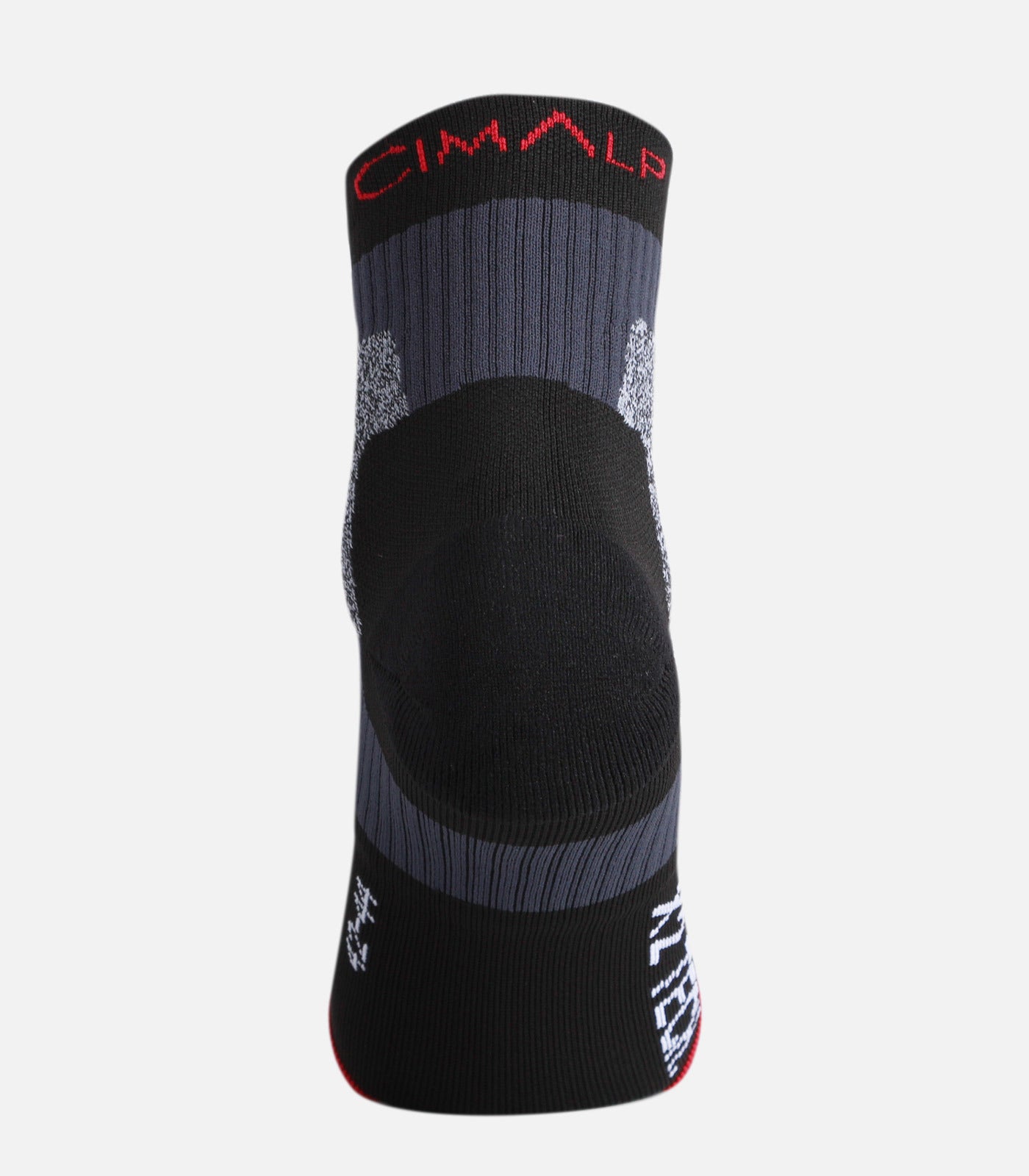 cimalp-x2-mid-chaussettes-randonn-e-noir-rouge-double-peau-anti-ampoules image 5
