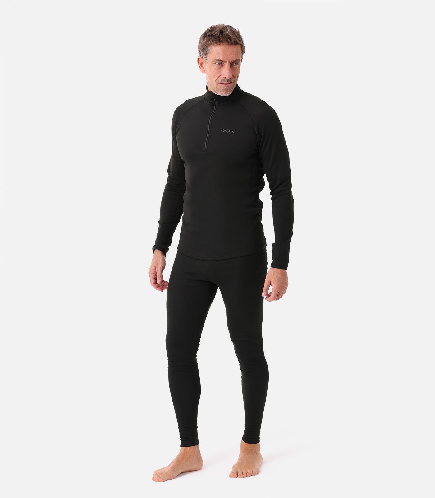 cimalp-x-warm-zip-5-h-sous-v-tement-thermique-homme-noir-chaud image 7