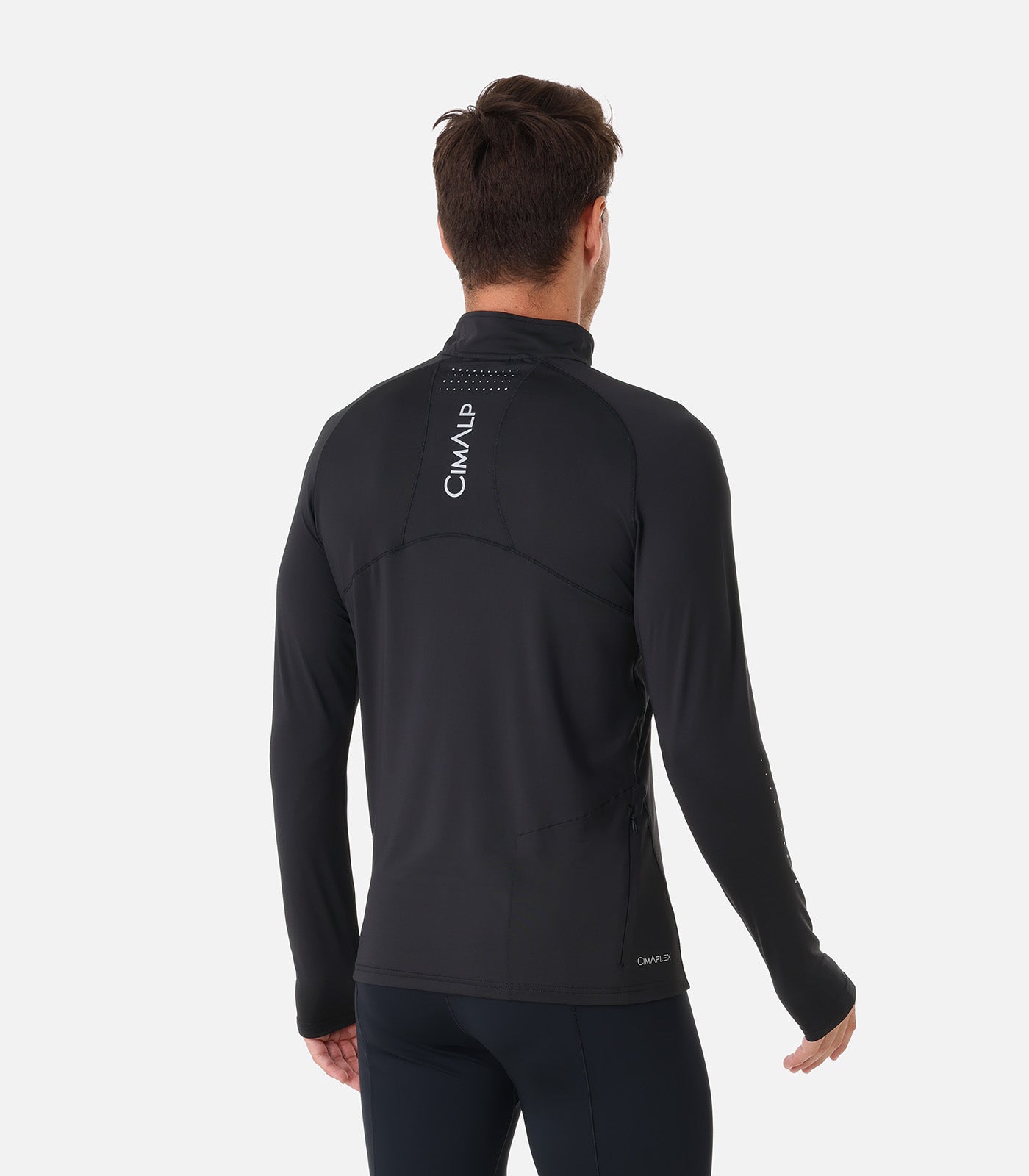cimalp-argenti-res-h-t-shirt-trail-homme-noir-thermique image 4