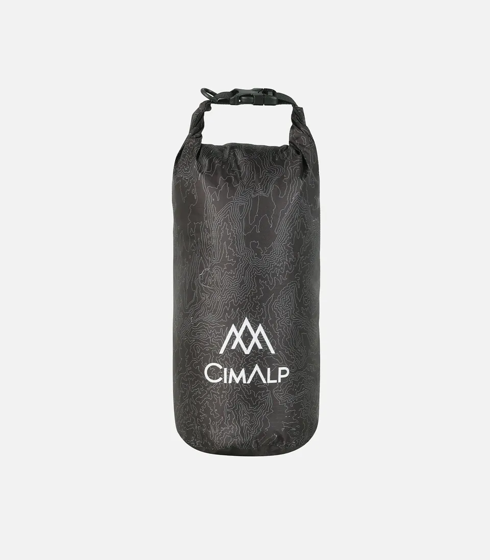 cimalp-dry-bag-sac-tanche-randonn-e-noir-5l-roll-top-23g image 1