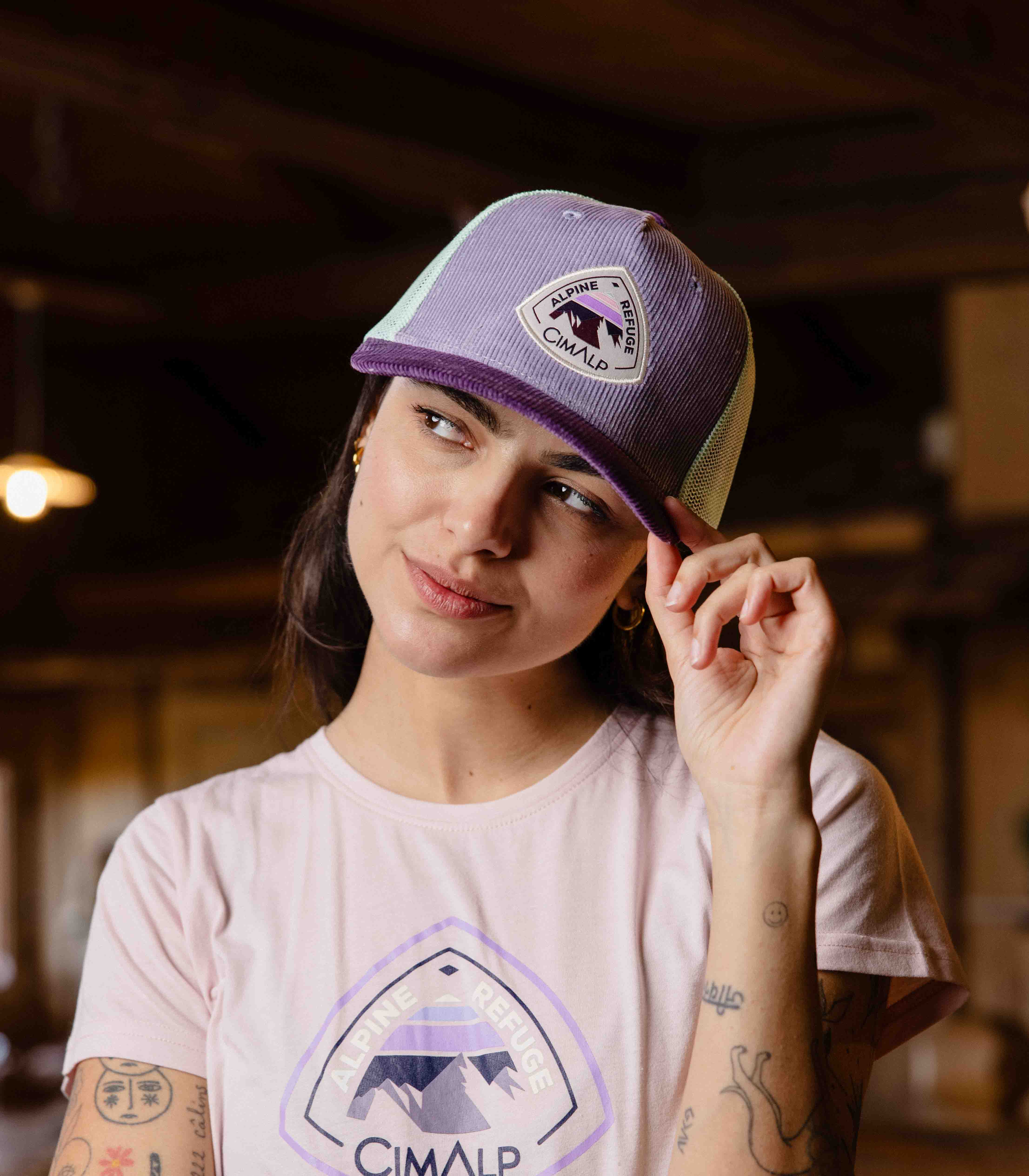 cimalp-coriot-f-casquette-randonn-e-femme-lavande-respirante image 2