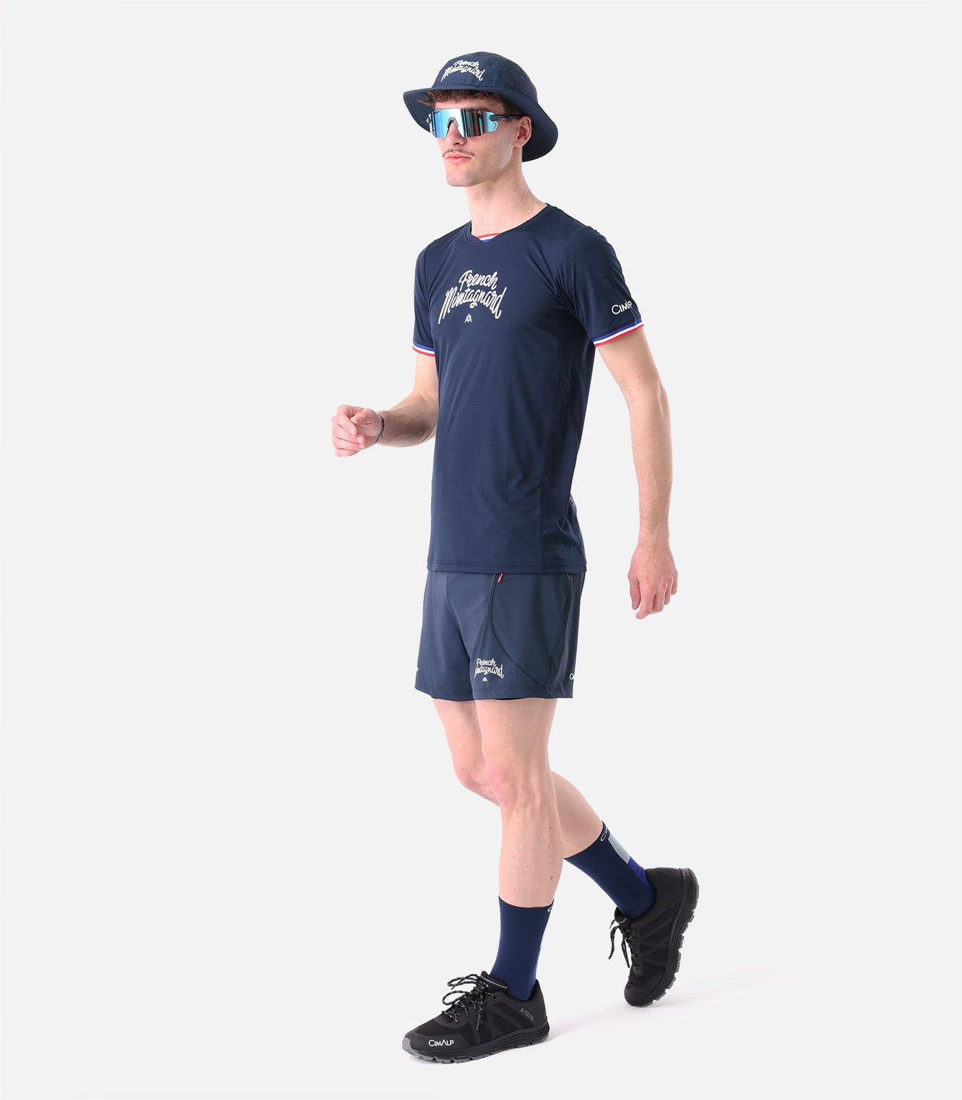 cimalp-french-montagnard-2-t-shirt-trail-homme-bleu-respirant image 3
