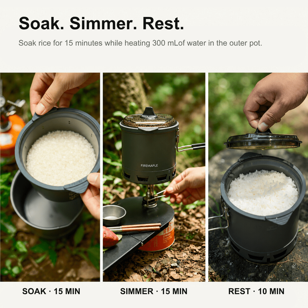 firemaple-petrel-g2-insert-riz-camping-400-ml-aluminium image 7