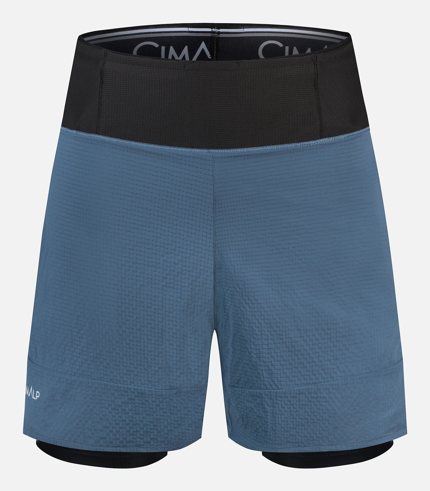 cimalp-lavaredo-h-short-trail-homme-2-en-1-noir-s-chage-rapide image 2