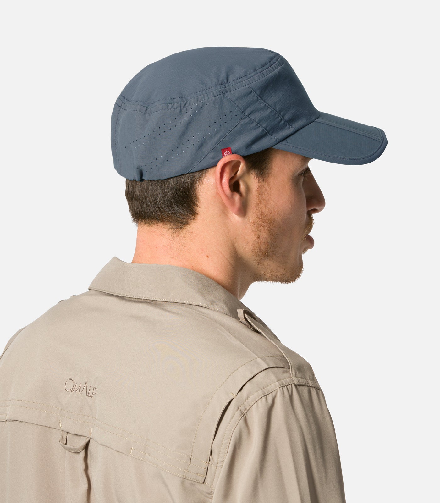 cimalp-fold-casquette-anti-moustiques-pliable-kaki-upf40 image 3